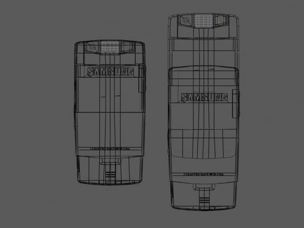 3d samsung e900 phone - Samsung E900 Mobile Phone by CJL3D